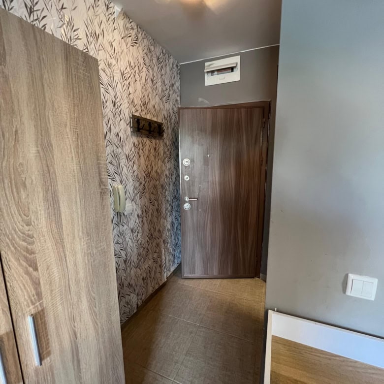 Entrance view of a studio apartment in Ipanema Beach Complex, Saint Vlas.