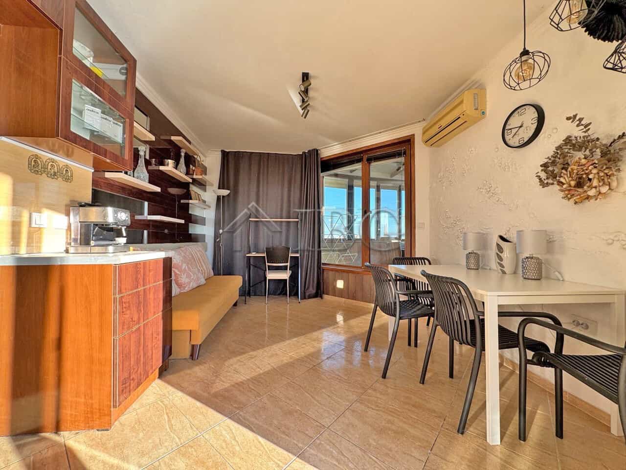 Spacious 1-bedroom apartment featuring a large terrace, modern furnishings, and scenic views in Anto.