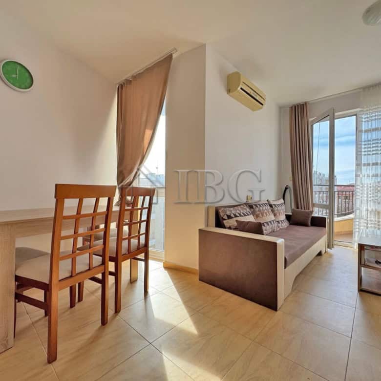 Cozy one-bedroom apartment in Aqua Dreams with sea views and modern furnishings. Perfect for relaxin.