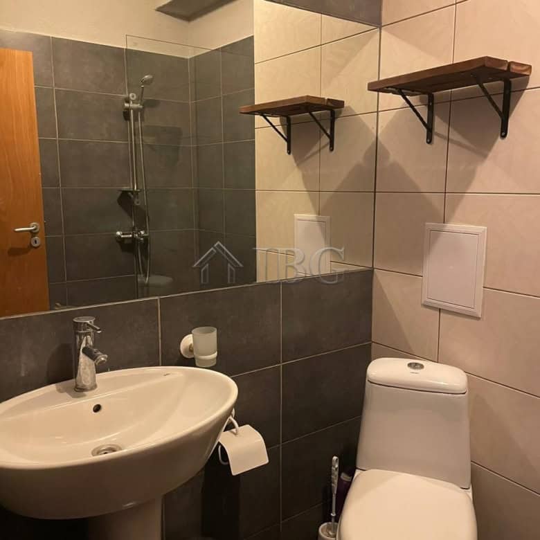 Bright bathroom with modern fixtures in Sunny View Central, Sunny Beach.