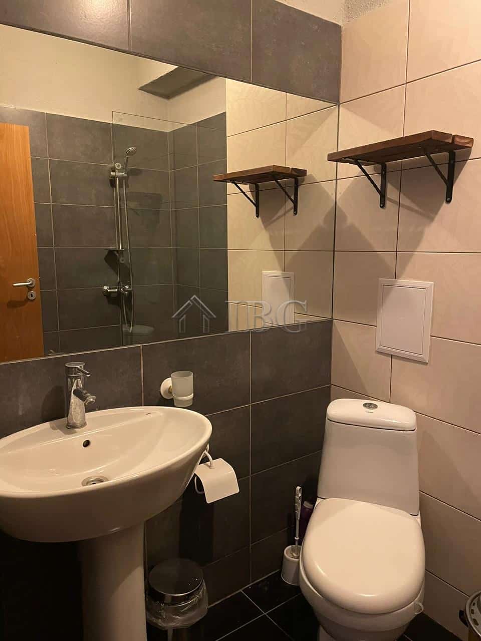 Bright bathroom with modern fixtures in Sunny View Central, Sunny Beach.