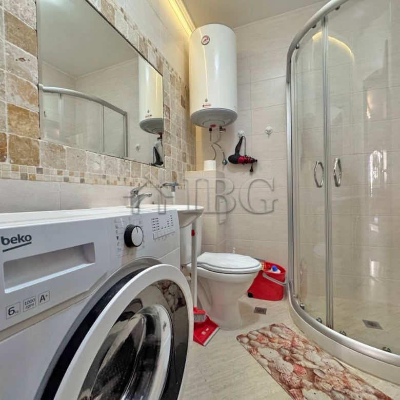 Bright, fully equipped apartment with contemporary decor in Cascadas Family Resort, Sunny Beach.