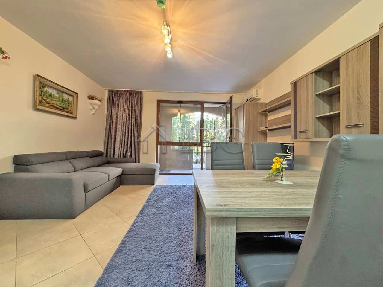 Bright 1-bedroom apartment with modern furnishings at Cascadas Family Resort, Sunny Beach. Perfect f.