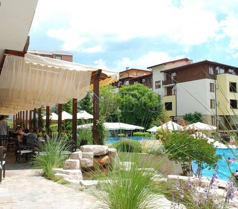 Apartment with park and pool views in Sveti Vlas, Bulgaria.