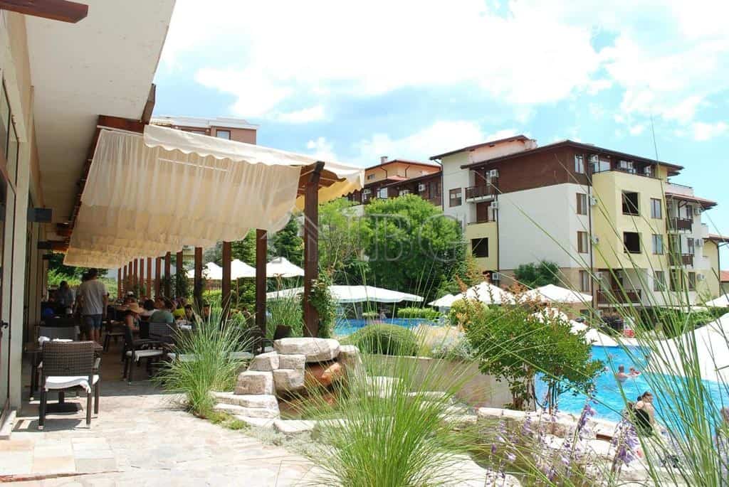 Apartment with park and pool views in Sveti Vlas, Bulgaria.