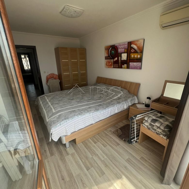 Interior view of a 3-bedroom apartment with yacht harbor view in Sveti Vlas.