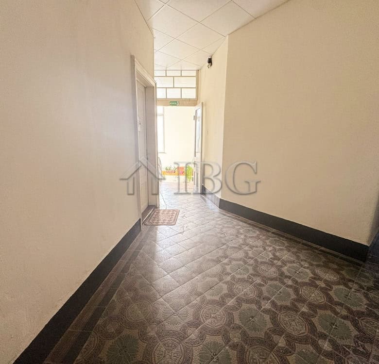 Office interior with entrance door and corridor in Ruse.