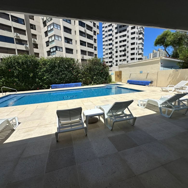 Modern apartment with outdoor pool in Punta del Este, Maldonado, Uruguay.
