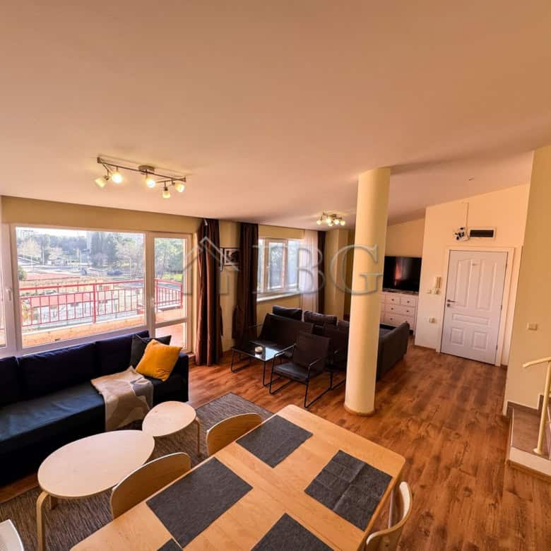Sea View Apartment with 2 Bedrooms and 2 Bathrooms in Green Fort, Sunny Beach.