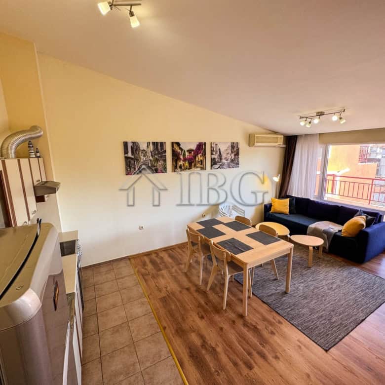 Spacious 2-bedroom, 2-bathroom apartment with sea views, located in Green Fort, Sunny Beach. Perfect.