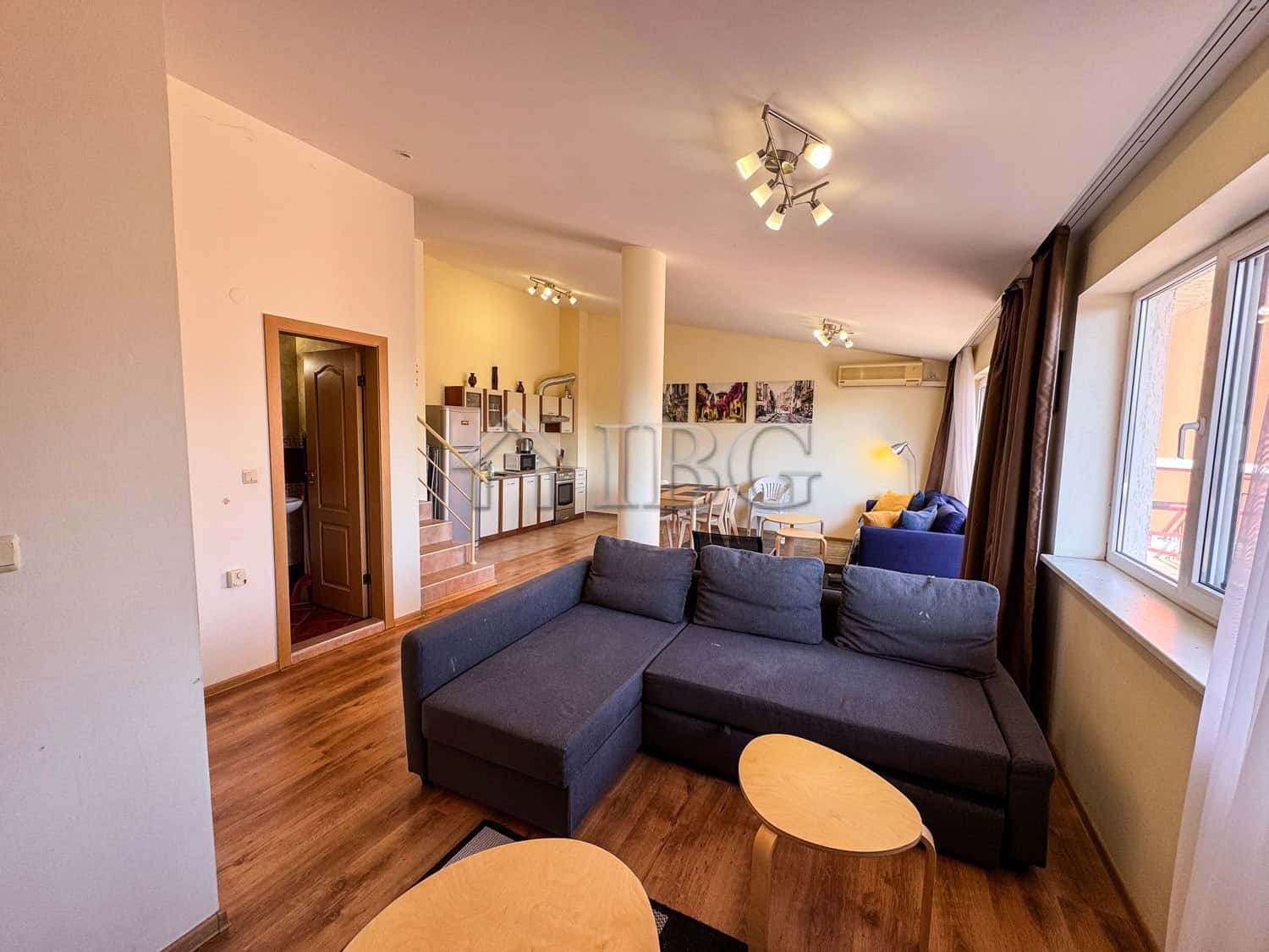 Stylish apartment with 2 bedrooms, 2 bathrooms, and sea views in Green Fort, Sunny Beach. Perfect fo.