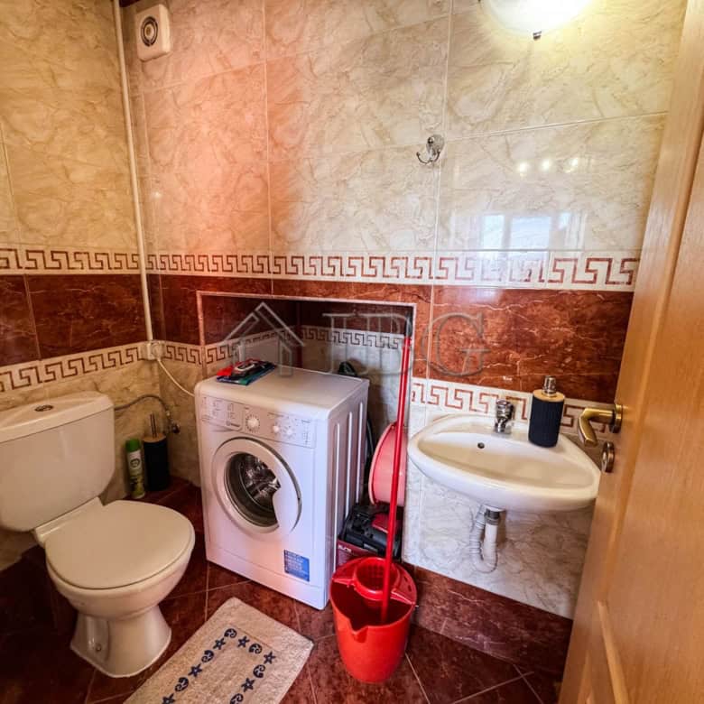 Modern 2-bedroom apartment with 2 bathrooms, sea view, in Green Fort, Sunny Beach.