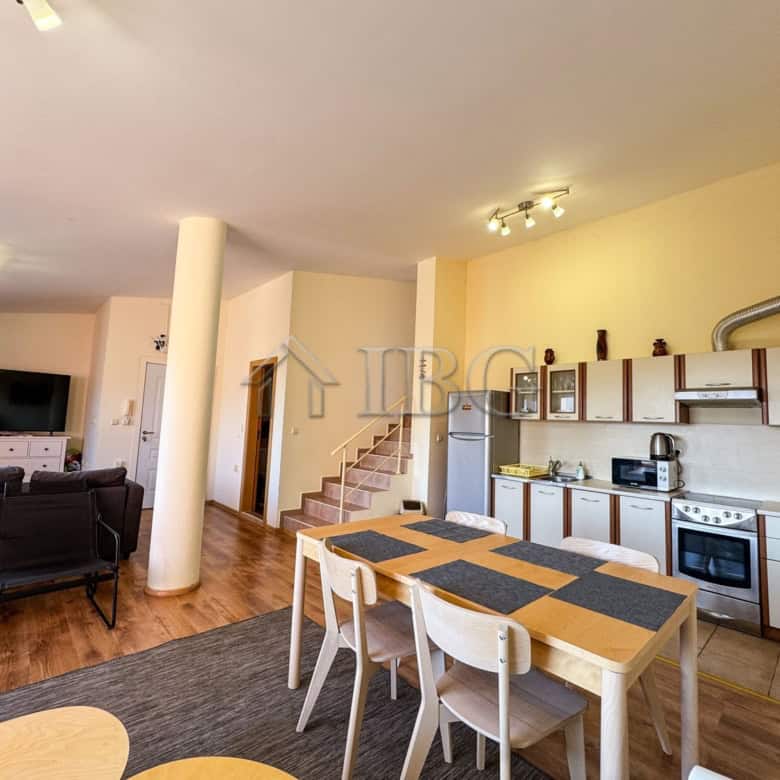 Stylish apartment featuring 2 bedrooms, 2 bathrooms, and a scenic sea view in Green Fort, Sunny Beac.
