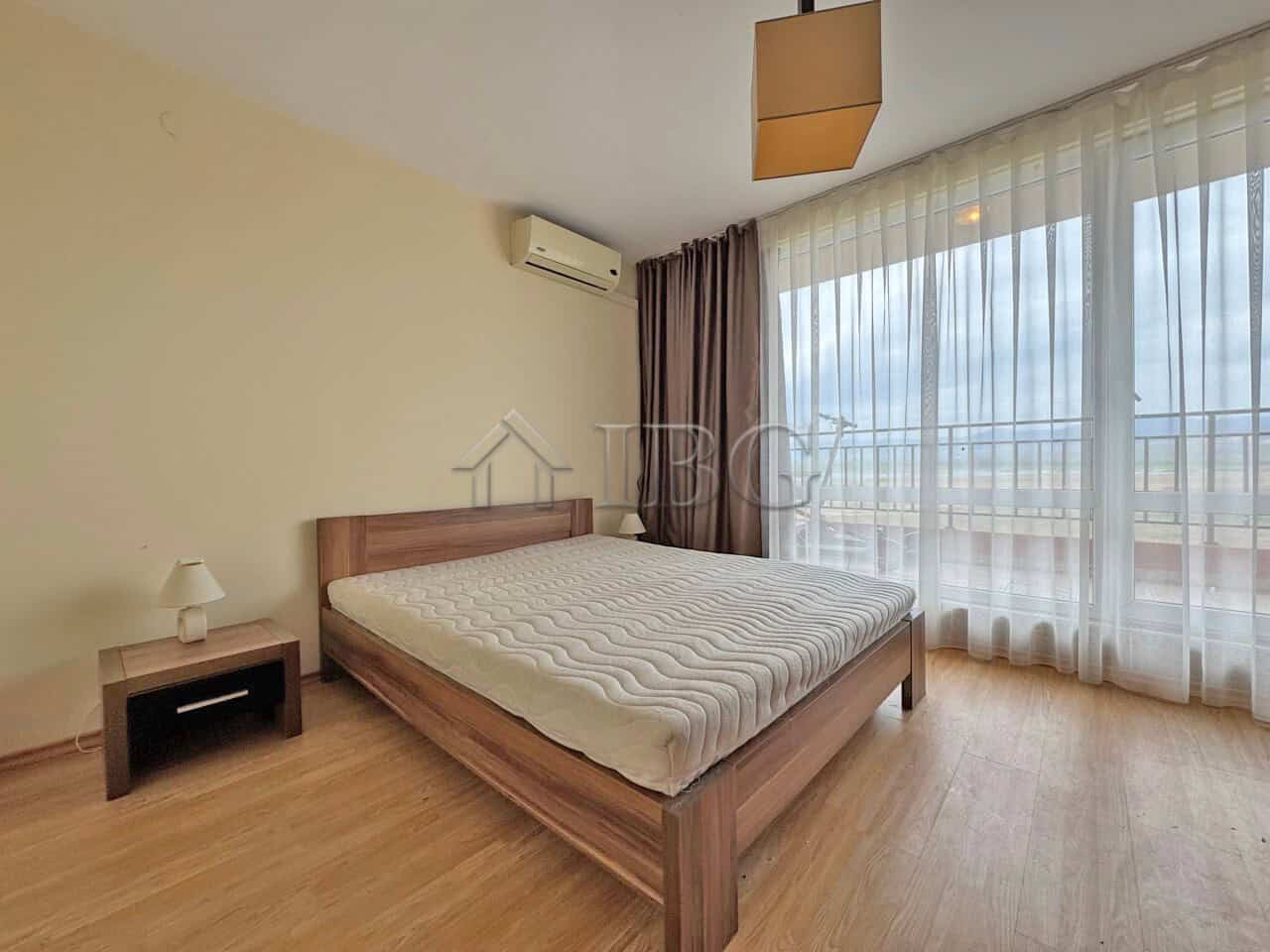 Modern furnished 1-bedroom apartment at Holiday Fort Golf Club, Sunny Beach, with spacious living ar.