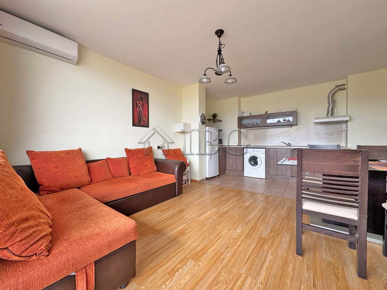 Modern furnished 1-bedroom apartment at Holiday Fort Golf Club, Sunny Beach.