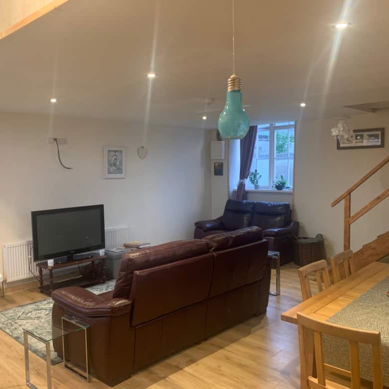 School House Converted to 4 Apartments for Sale in Mooncoin, Kilkenny, Ireland. Modern interior with.