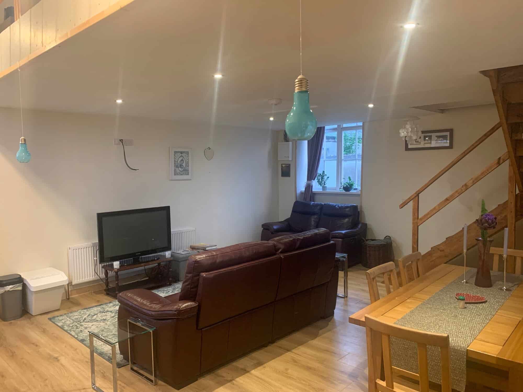 School House Converted to 4 Apartments for Sale in Mooncoin, Kilkenny, Ireland. Modern interior with.
