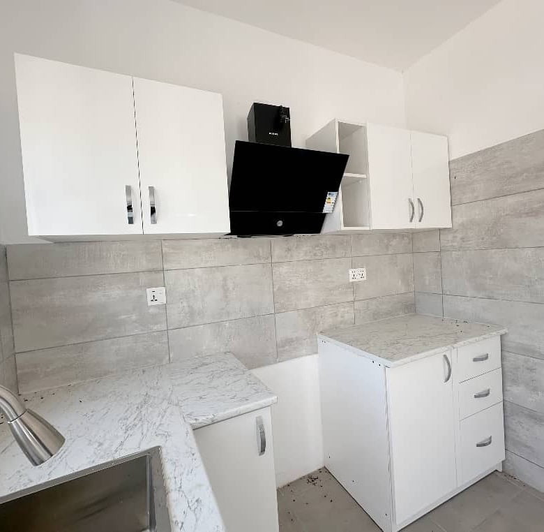 Modern kitchen of a luxury 3-bedroom villa in Brufut Gardens Estate, Gambia.