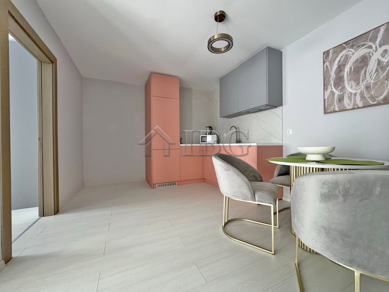 Bright 2-bedroom apartment in J’adore Secret Garden, Sunny Beach, with stylish interiors and open-pl.