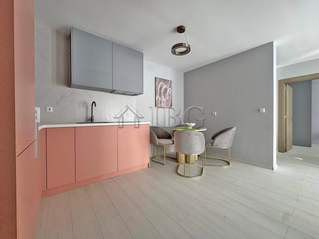 Bright 2-bedroom apartment in a new complex at Sunny Beach, Bulgaria.
