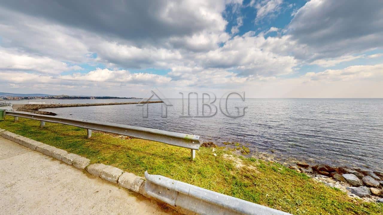 Scenic sea view from Villa Metara in Ravda, Bulgaria.