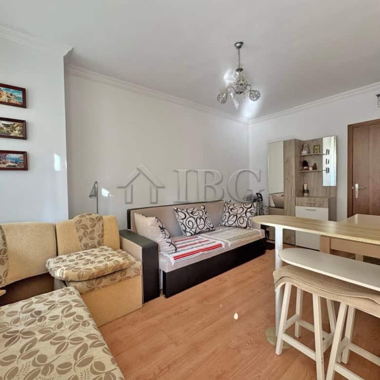 Bright studio with balcony in Magnolia Residence 2, Sunny Beach, perfect for holiday or investment.
