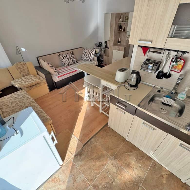 Bright studio with balcony in Magnolia Residence 2, Sunny Beach, perfect for holiday or investment.