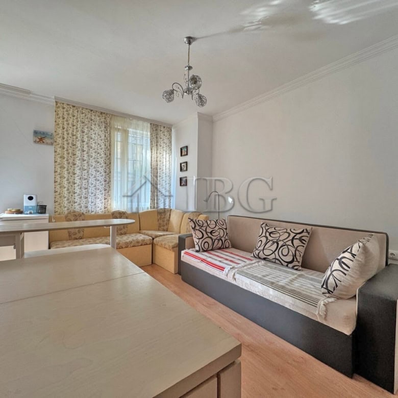 Bright studio with balcony in Magnolia Residence 2, Sunny Beach, ideal for investment or personal li.