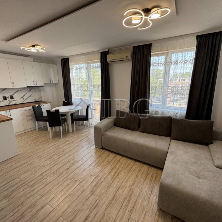 Maisonette apartment for sale in Sunny Beach with bright living room and contemporary design.