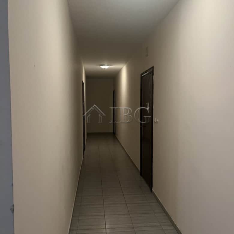 Bright corridor inside a 1-bedroom apartment at Balkan Breeze 2, Sunny Beach.
