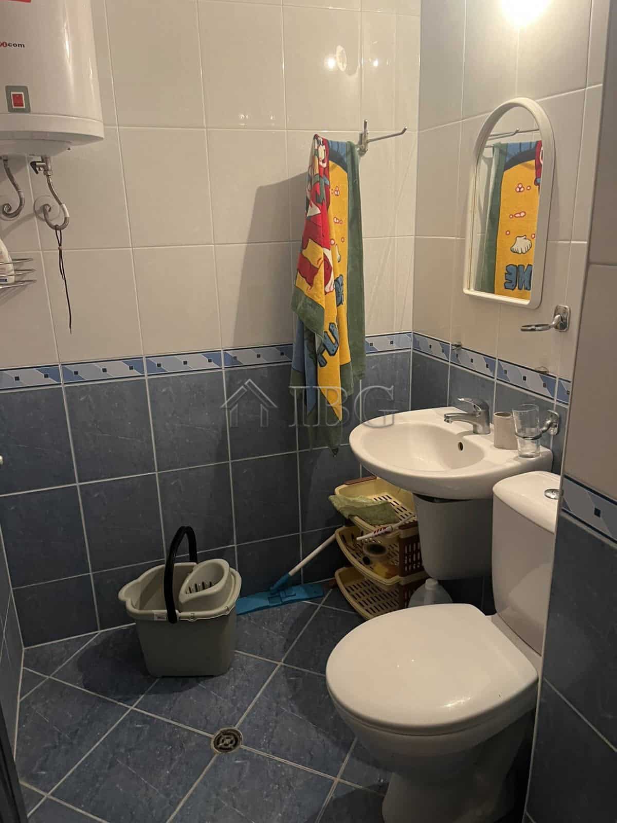 Bright bathroom with modern fixtures in Balkan Breeze 2, Sunny Beach.