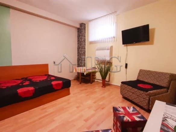Interior of a 1-bedroom apartment in Drujba 2, Ruse city, Bulgaria.