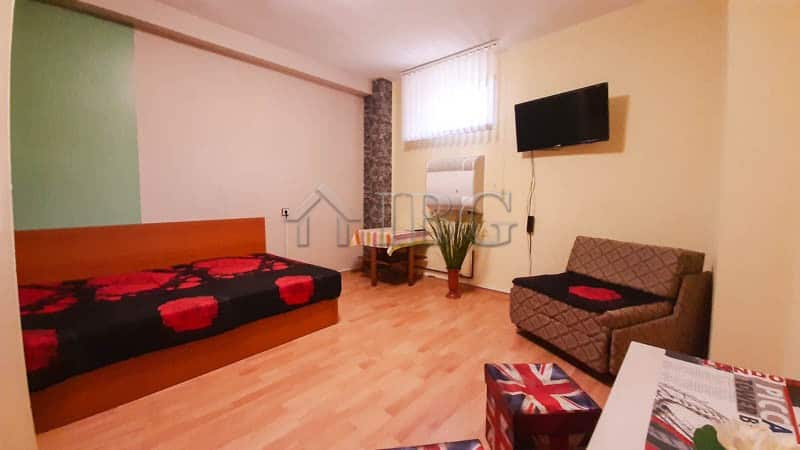 Interior of a 1-bedroom apartment in Drujba 2, Ruse city, Bulgaria.