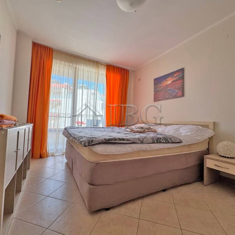 Bright 1-bedroom apartment with balcony in Royal Sun, Sunny Beach.