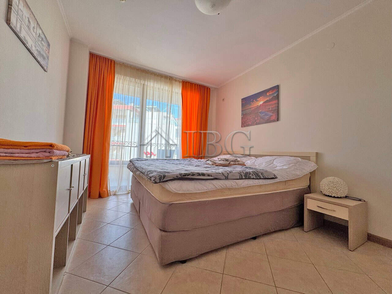 Bright 1-bedroom apartment with balcony in Royal Sun, Sunny Beach.