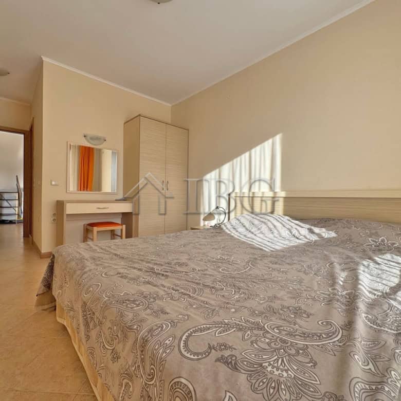 Bright and spacious 2-bedroom, 2-bathroom apartment at Royal Sun Complex, Sunny Beach.