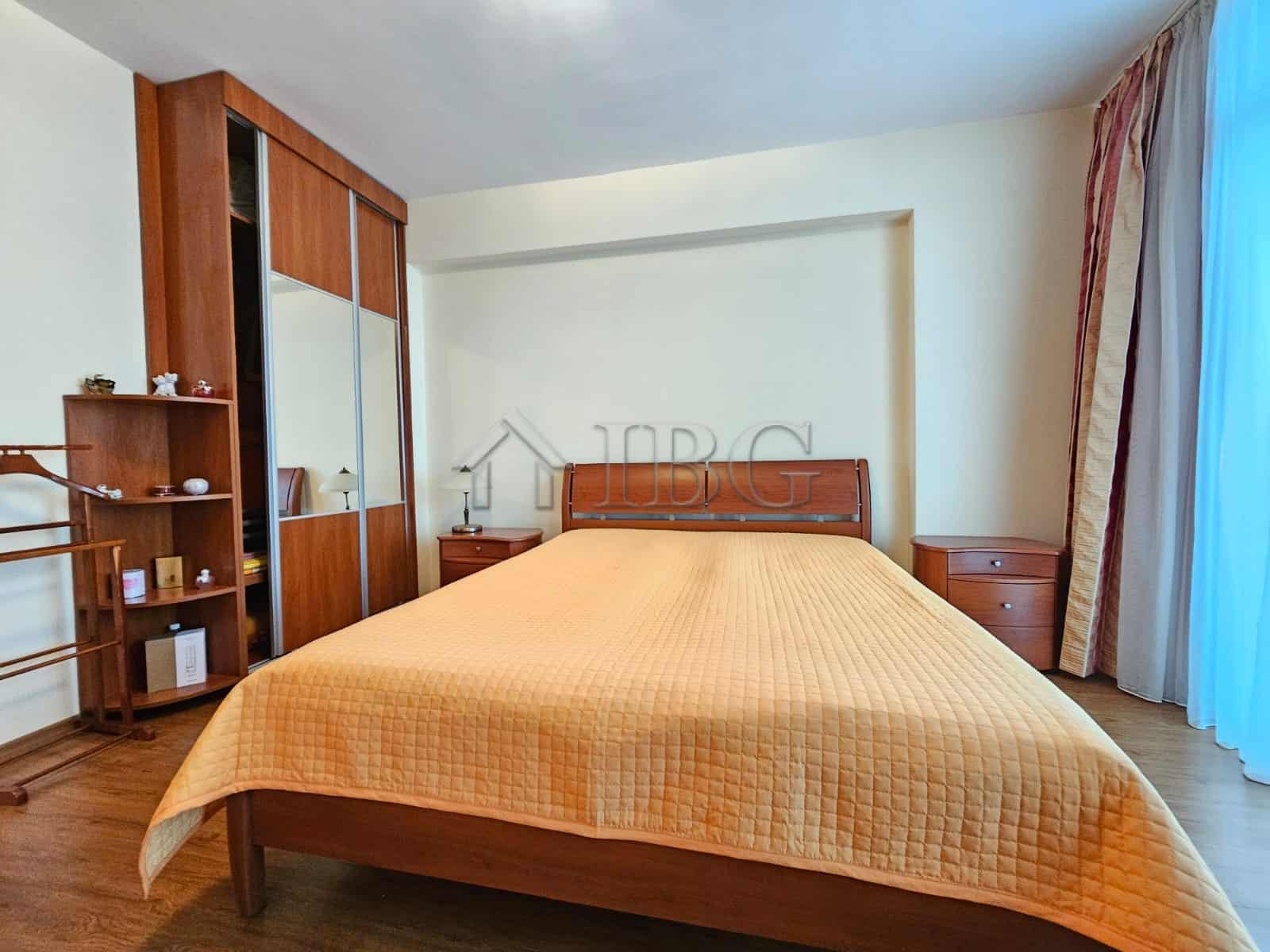 Apartment with 2 bedrooms, 2 bathrooms, and sea view in Sozopol, Bulgaria. Modern furnishings and sp.