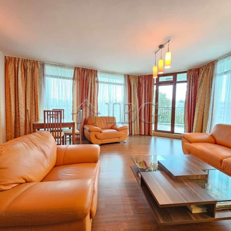 Sea view 2-bedroom apartment in Sozopol with modern interiors and spacious living area. Perfect for.