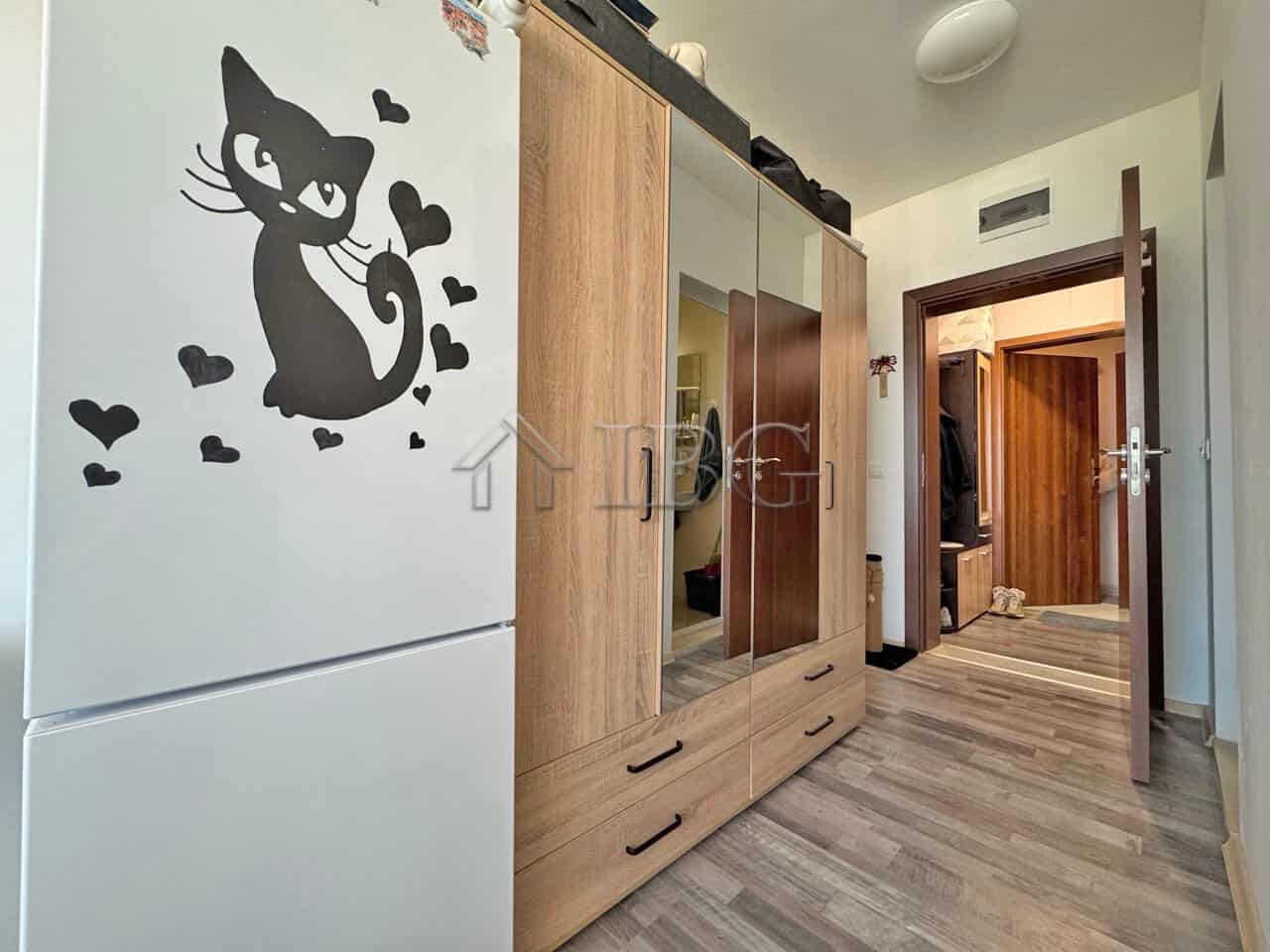 Furnished studio apartment with balcony located in Topoli Complex, Sunny Beach, offering comfortable.