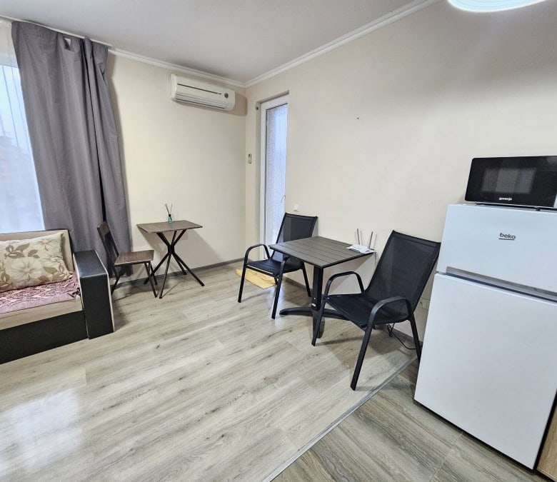 Fully furnished studio apartment near the sea in Sunny Beach, Bulgaria.