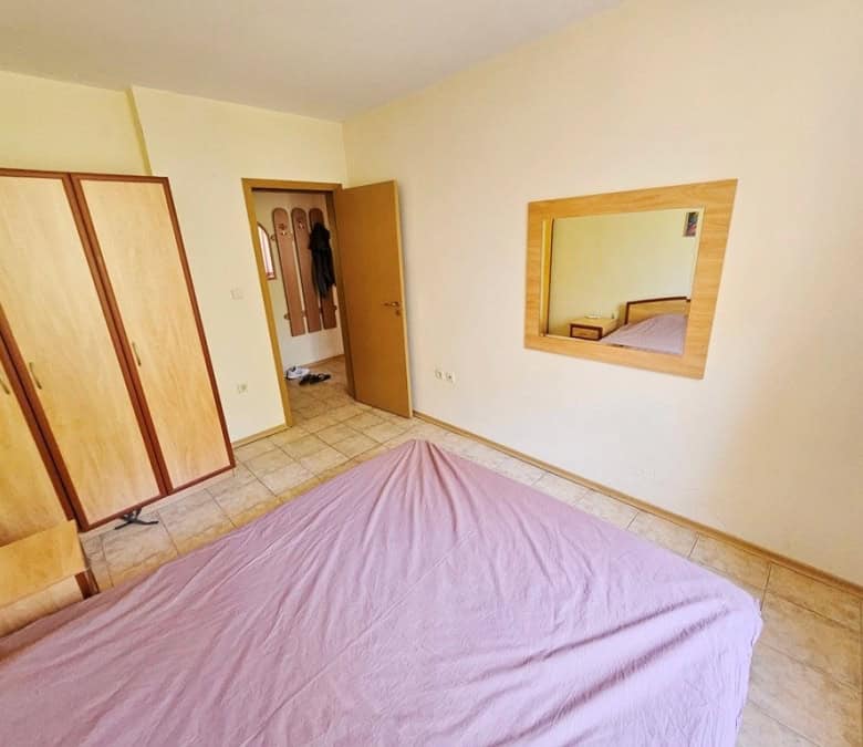 Apartment with pool view in Prestige City, 55 sq.m., close to the sea.