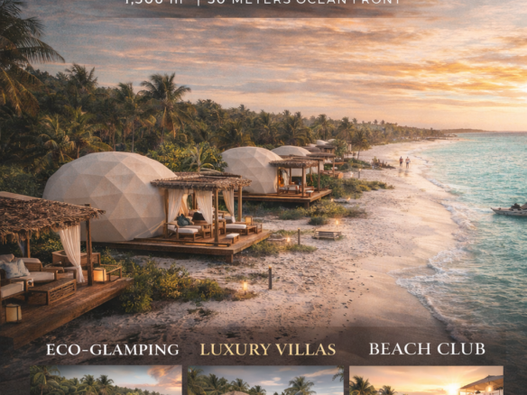 Beachfront eco investment options near Holbox